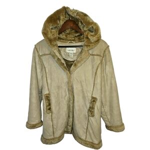 Cherokee Y2K Pennylane Shearling Vintage XL Coat Jacket Afghan